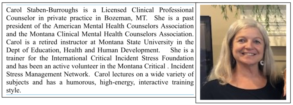 Instructor Bio Crisis Intervention